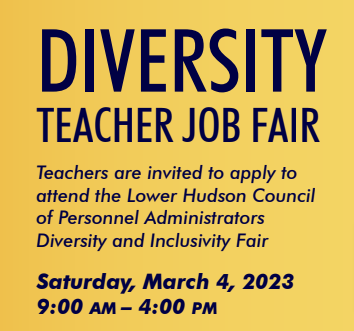  Diversity Teacher Job Fair information.